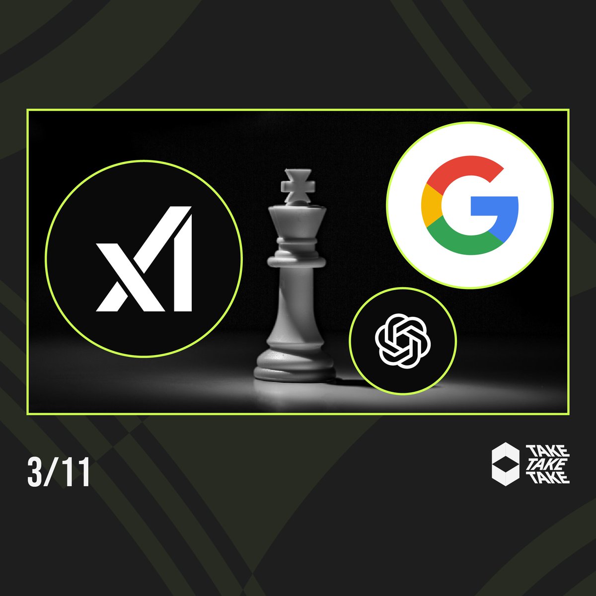 TakeTakeTakeApp's tweet image. Reputations are at stake. Google is hosting a LLM chess tournament for the world's top AI labs♟️