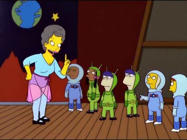 SimpsonsFiles's tweet image. Now remember: the important thing is to just dance flawlessly.