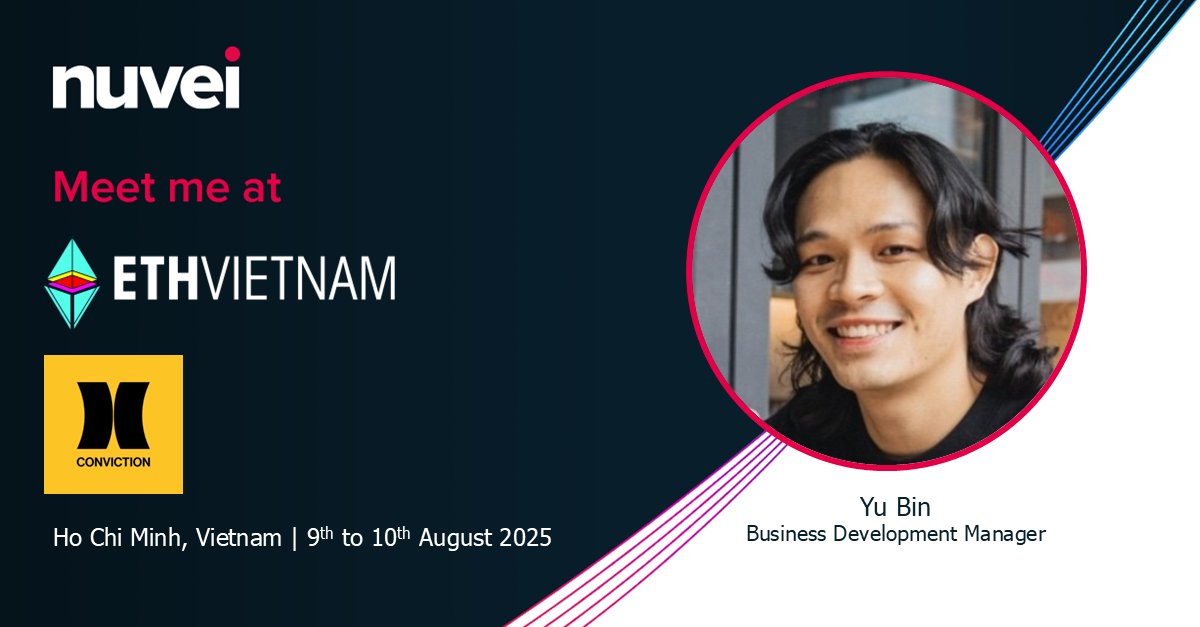 SimplexCC's tweet image. Yu Bin’s heading to Ho Chi Minh City for ETHVietnam and #CONVICTION2025 this weekend 🌏

If you’re building in Web3 and want smoother on/off-ramps (yes, even smoother than egg coffee), let’s talk payments.

Banh mi or coffee on Yu Bin 👇
#ETHVietnam #Payments #Nuvei