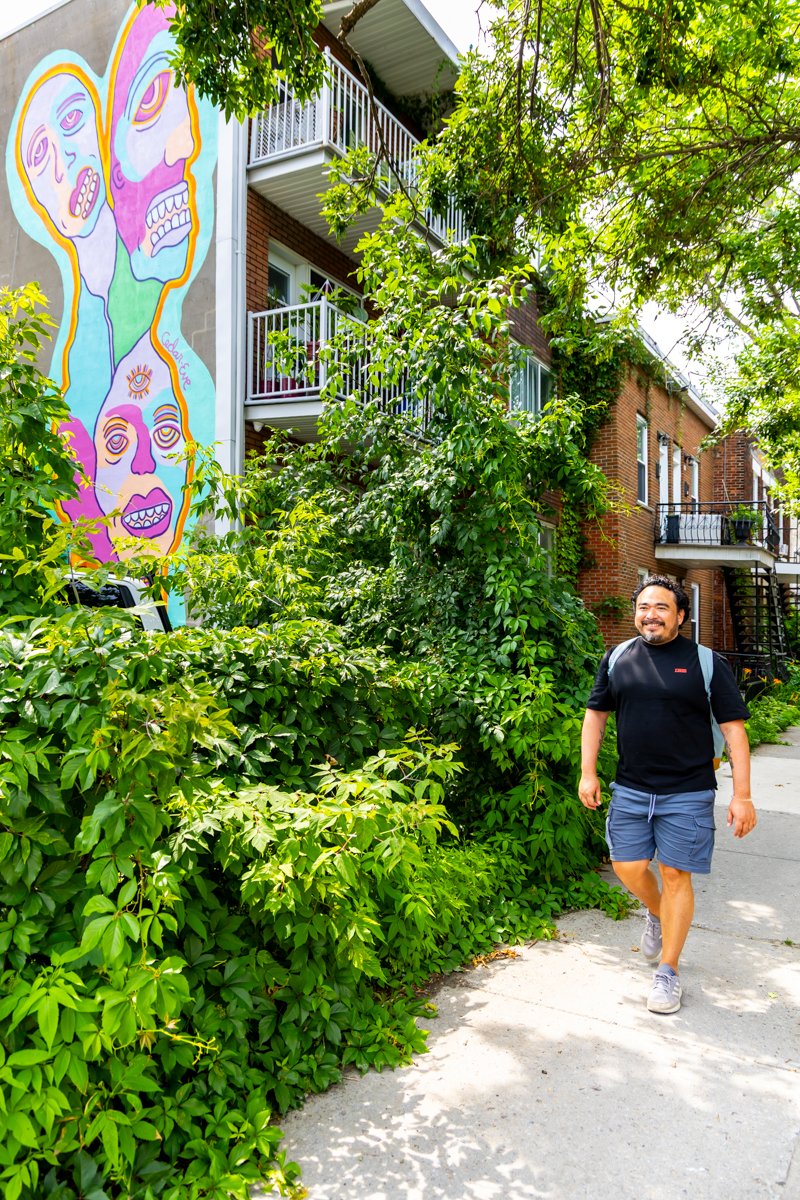 Wandering through the Hochelaga-Maisonneuve neighbourhood. 👟

📷 <a href="/evablue/">Eva Blue</a> #montreal