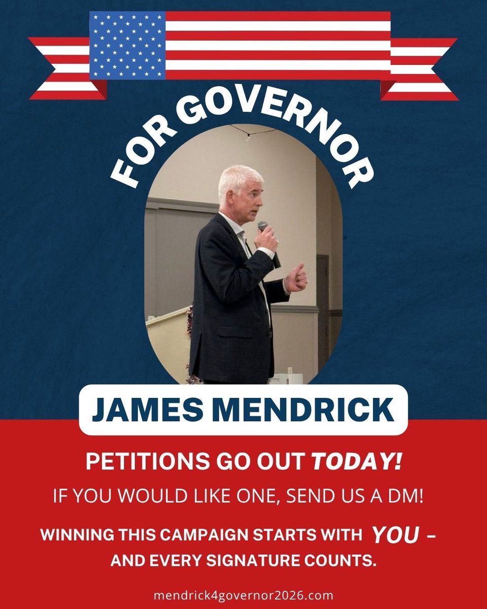Mendrick4governor2026.com/petitions