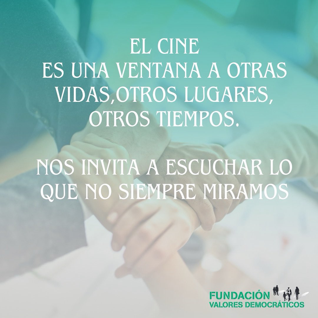 En Fundación Valores Democráticos, creemos en el cine como un vehículo para el diálogo, la empatía y la construcción de ciudadanía. En octubre empieza nuestro festival de cine
<a href="/FundlaCaixa/">Fundación ”la Caixa”</a> <a href="/FVDemocraticos/">Fundación Valores Democráticos</a> <a href="/DipuSG/">Diputación de Segovia</a> #derechoshumanos