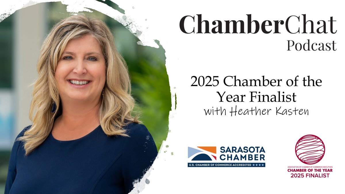 Chamber Chat Podcast (@chatchamber) on Twitter photo Career training. Housing advocacy. Team retention.
Heather Kasten of the <a href="/GSCC/">Sarasota Chamber</a> breaks down how they’re making a local impact—with $330K in grants and bold leadership.
Listen at: chamberchatpodcast.com/episode341
#ChamberChatPodcast #ChamberOfCommerce #WorkforceDevelopment Career training. Housing advocacy. Team retention.
Heather Kasten of the <a href="/GSCC/">Sarasota Chamber</a> breaks down how they’re making a local impact—with $330K in grants and bold leadership.
Listen at: chamberchatpodcast.com/episode341
#ChamberChatPodcast #ChamberOfCommerce #WorkforceDevelopment