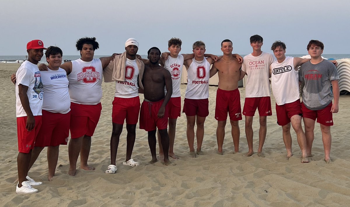 Kicking off the annual first night of beach practice with energy and focus. Wishing all the senior football players a healthy, successful, and unforgettable season. Lead with heart, finish strong, and leave your mark.