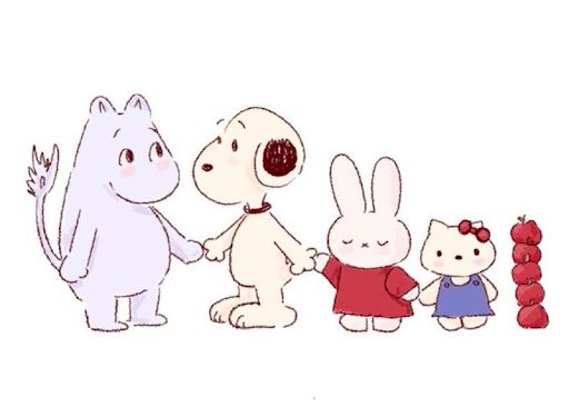 Miffy and best friends
