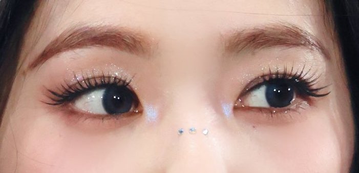 ป๊าดดดดงานขนตาชี พิเบอย่ากระพริบตาบ่อยได้ไหมคะ หนูหนาว