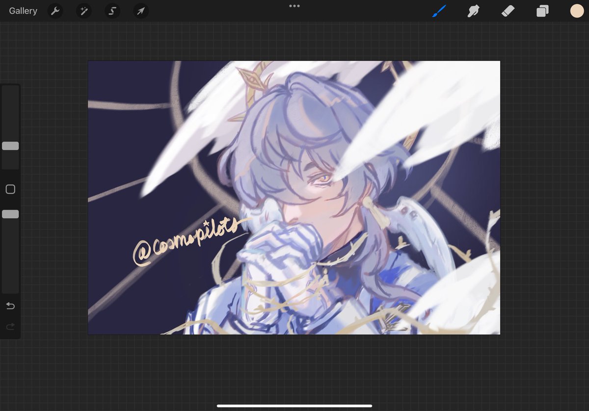 melody ✦ vgen comms open! (@cosmopilots) on Twitter photo #SundayHSR doodle !! 👼 ✨ #SundayHSR doodle !! 👼 ✨