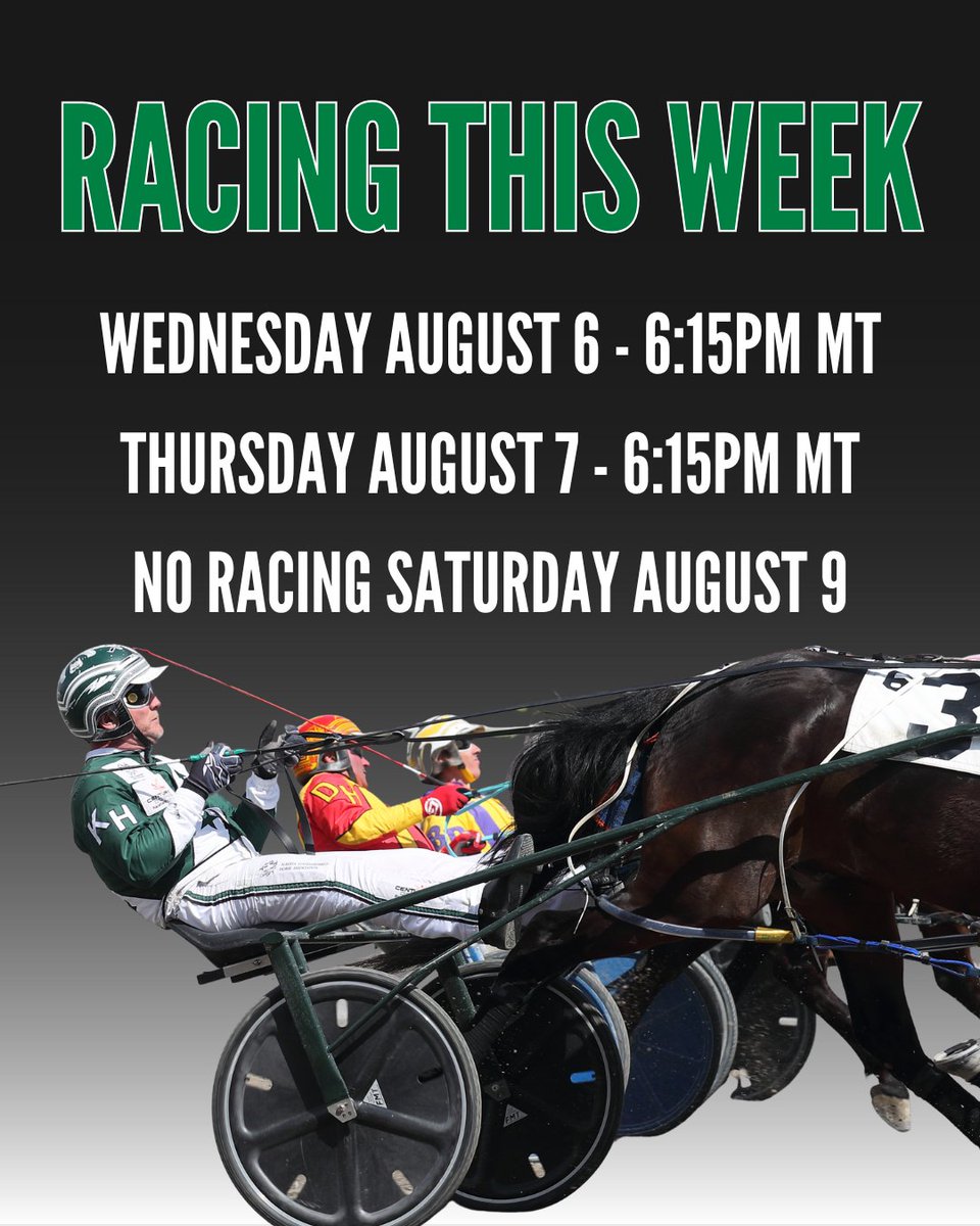A bit of a different race schedule this week! Check out our website for the updated racing schedule, free digital programs and expert selections for every race day! cnty.com/centurydowns/r…