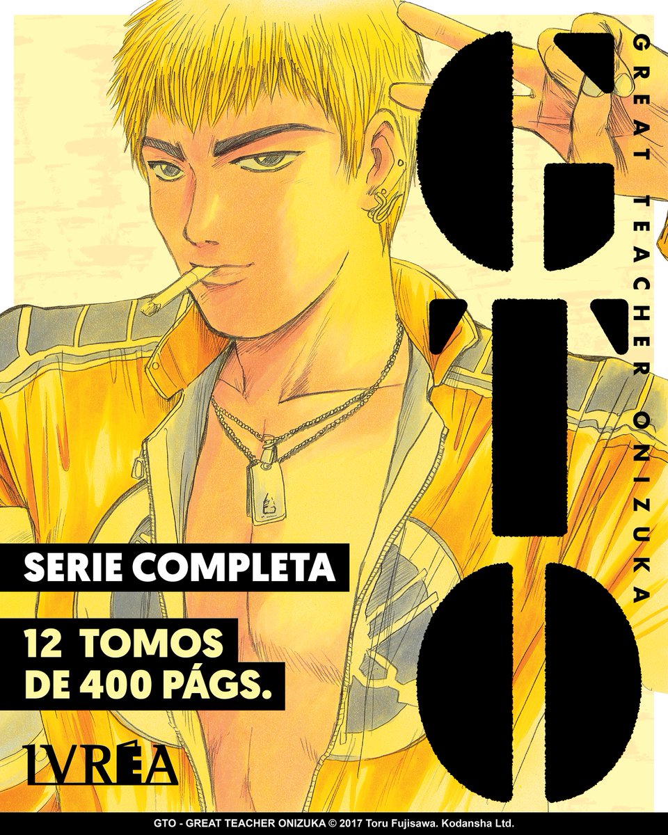 ivreality's tweet image. 🔥 ¡Todos los días son el Día del Maestro en la políticamente incorrecta G.T.O!

🌟 Esta comedia icónica se encuentra publicada en 12 TOMOS FORMATO DELUXE y ya podés conseguirla en comiquerías y librerías de todo el país o en nuestro store online La Comiqueria.