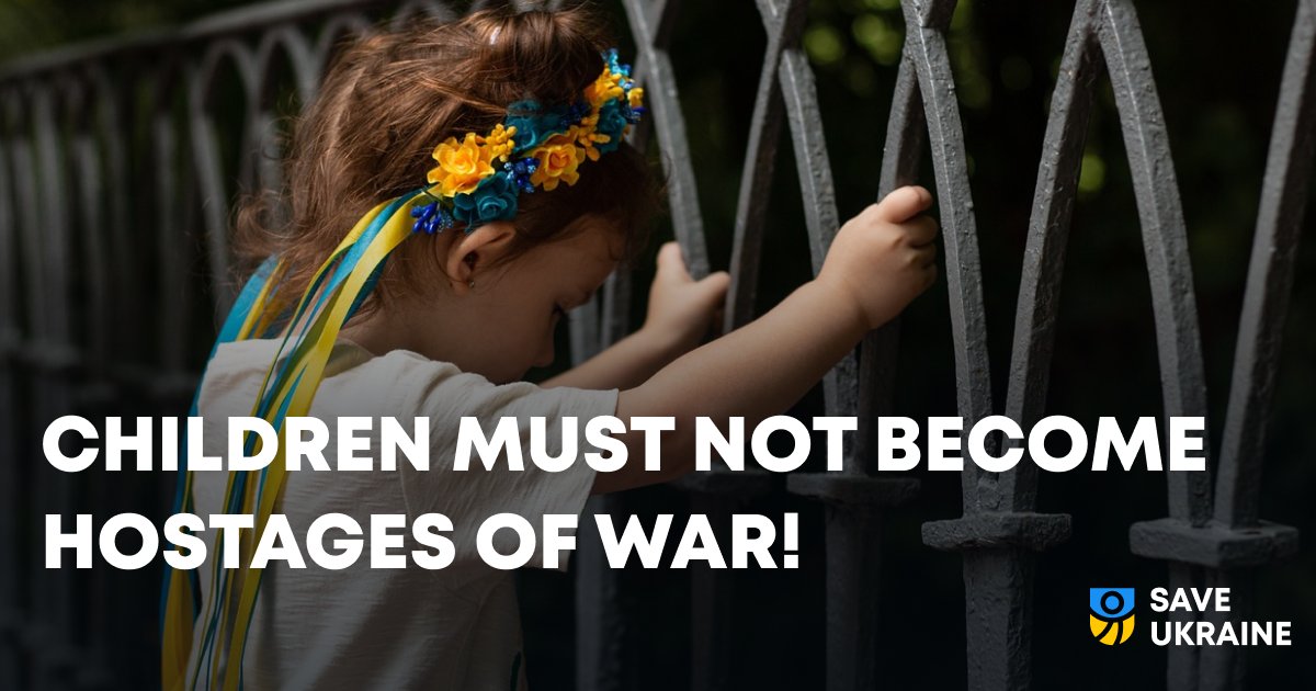 Today, 38 countries and international bodies issued a joint call demanding that russia immediately and unconditionally return Ukrainian children who were illegally deported or forcibly transferred from temporarily occupied territories.

The message is clear:
❗️These children must