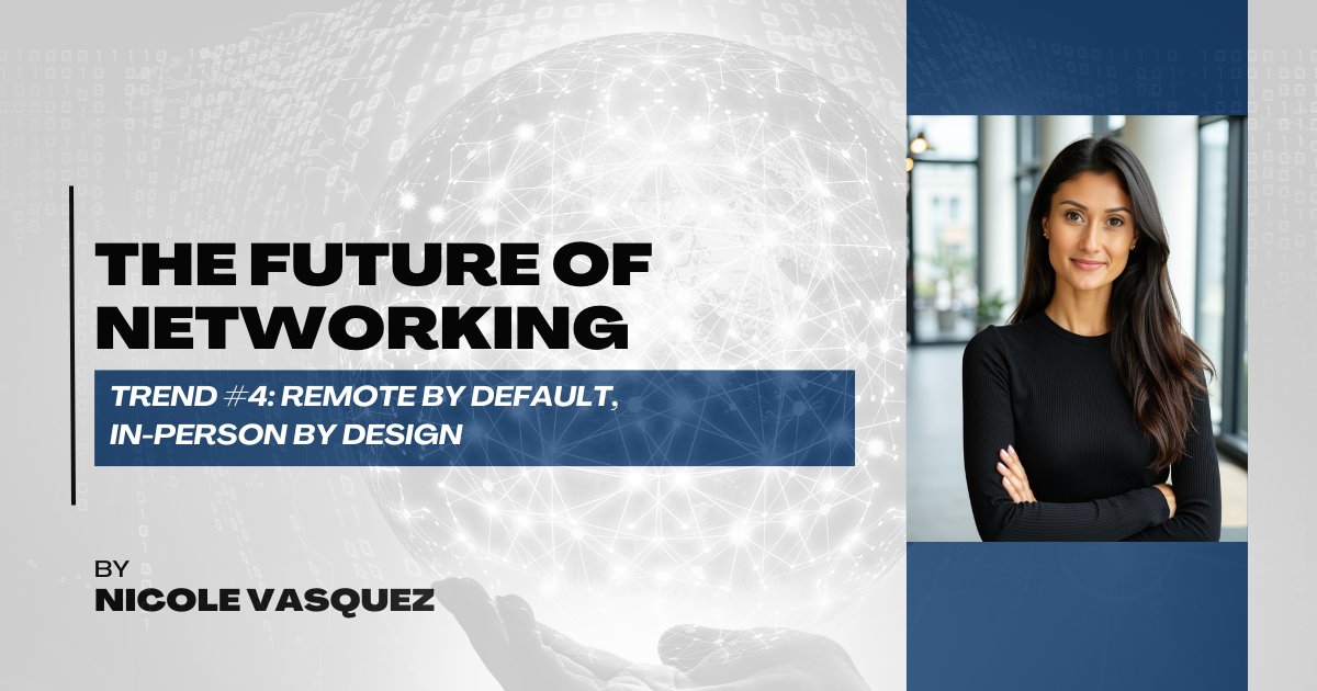 Remote work—and with it, remote networking and virtual experiences, are here to stay.💻

Which means your physical presence will command a premium, and attending events like CEO roundtables or private salons are becoming the new power move.📷💪

momentum-by-design.beehiiv.com/p/presence-is-…