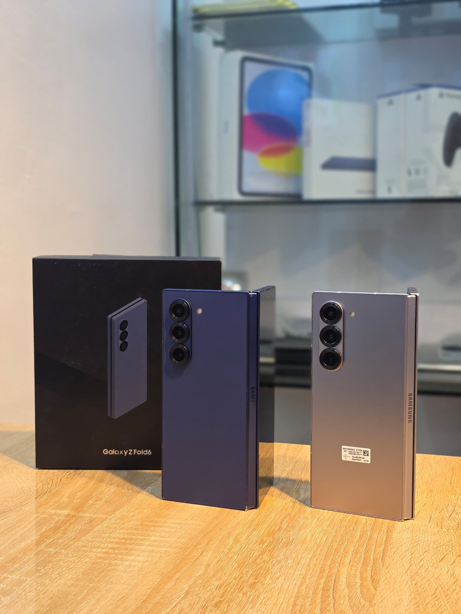 🇪🇺 Samsung Galaxy Z Fold 6 | 512gb | Physical + ESim FU | Navy &amp; Silver Shadow | 1.5M