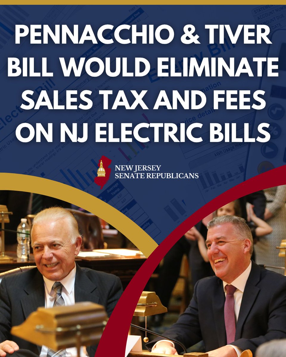 NJ Democrats wasted billions on offshore wind and sent your electric bills through the roof. 💸

Now, in the heat of the summer, there’s a chance to deliver real relief and they’re nowhere to be found.

It’s time to pass our bill, S-4398, to put money back in your pocket.