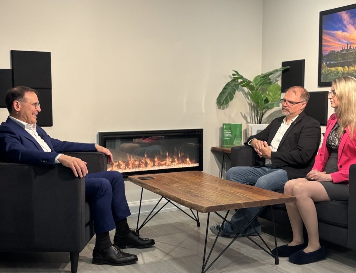 Great to be back in the GTA for the first time as Leader of the Opposition in the Senate with my friend and colleague <a href="/annarobertsmp/">Anna Roberts</a>. And what better way to kick it off than a sit-down with <a href="/NorthrnPrspectv/">Northern Perspective</a>. Episode coming soon! 🎬