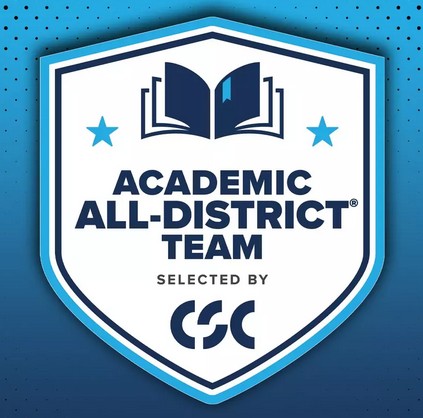 BIG BRAINS AND HIGH EFFORT ALERT!!!🧠The following EIGHT young men were named to the CSC Academic All-District Team:
Trey Richards
Trestan Kern
Cal Lockhart
Tim Kasper
Cam McCarver
Wesyn Ludwig
Blake Lincoln
Owen Hebberd
Congratulations men!