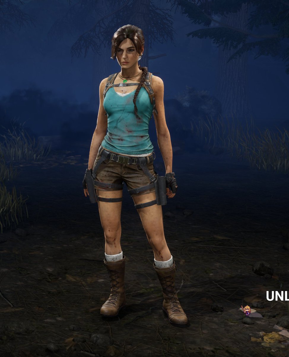 _jpjordon_'s tweet image. LARAS NEW DBD SKINS ARE SO PEAK😭