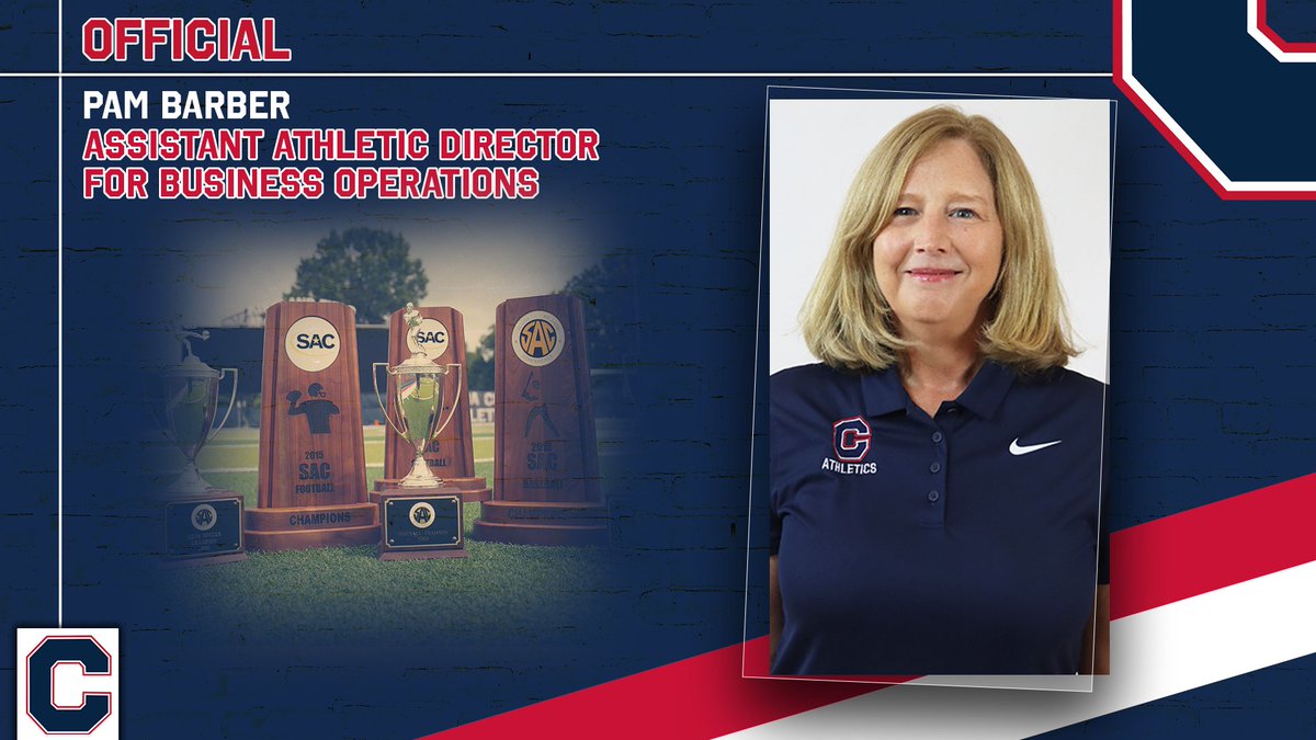 Congrats, Pam Barber! 

She's been promoted to Assistant AD for Business Operations! 💙❤️

Release | bit.ly/41vo7vZ

#CatawbaCulture