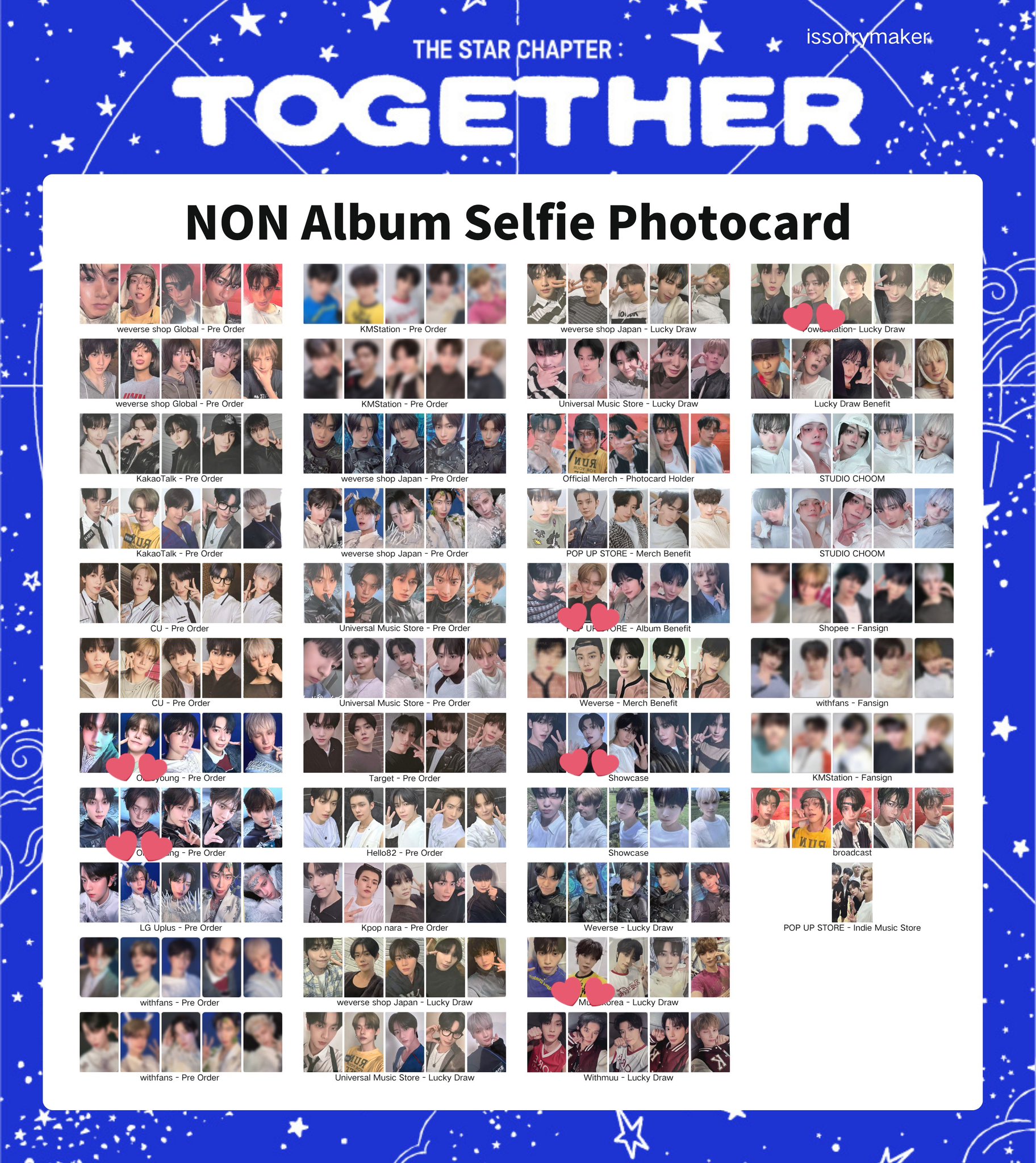 txt ヨンジュン トレカ present x together TOMORROW X TOGETHER - TXT ヨンジュン トレカの通販 by ゆき's
