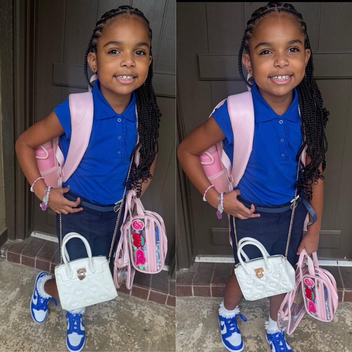 THERayRudolph_'s tweet photo. My baby first day of 4th grade 🖤
#DaddyPrincess https://t.co/CUPGYHJo79