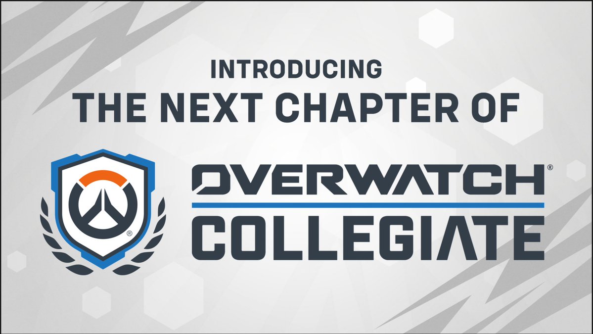 Overwatch Esports (@ow_esports) on Twitter photo Overwatch Collegiate is BACK.
In partnership with <a href="/NACEsports/">NACE</a>, weโre bringing:
๐ Two seasons of competition
๐ฐ Over $140,000 in scholarship prizes
๐๏ธ Live LAN finals event in Spring 2026
๐ Exclusive participation rewards for all players
โฆand more!
The world could always use Overwatch Collegiate is BACK.
In partnership with <a href="/NACEsports/">NACE</a>, weโre bringing:
๐ Two seasons of competition
๐ฐ Over $140,000 in scholarship prizes
๐๏ธ Live LAN finals event in Spring 2026
๐ Exclusive participation rewards for all players
โฆand more!
The world could always use