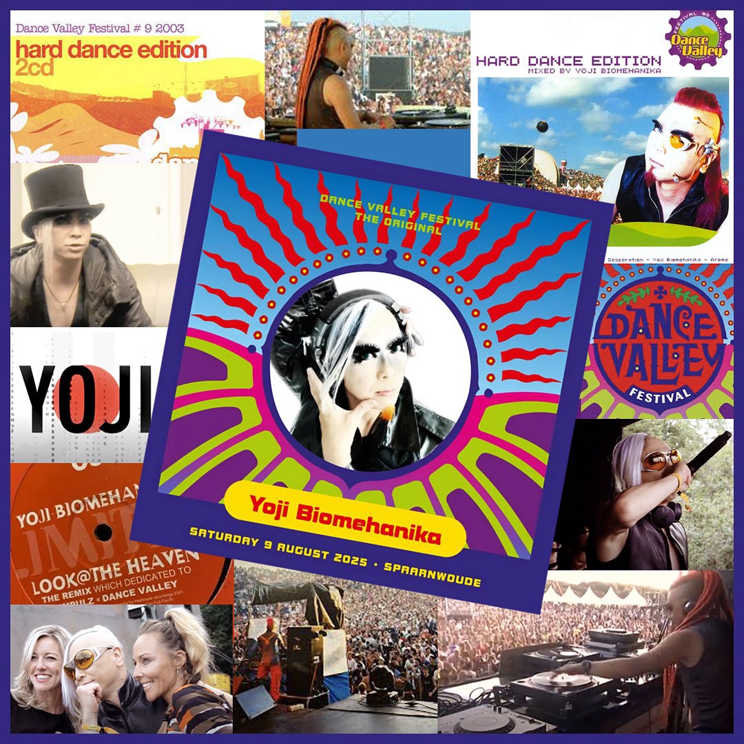 YOJI BIOMEHANIKA (@yojidotdj) on Twitter photo The 30 Years Jubiler Edition of <a href="/dancevalley/">Dance Valley</a> is finally this Saturday! Come on, let's all get together and celebrate! The 30 Years Jubiler Edition of <a href="/dancevalley/">Dance Valley</a> is finally this Saturday! Come on, let's all get together and celebrate!