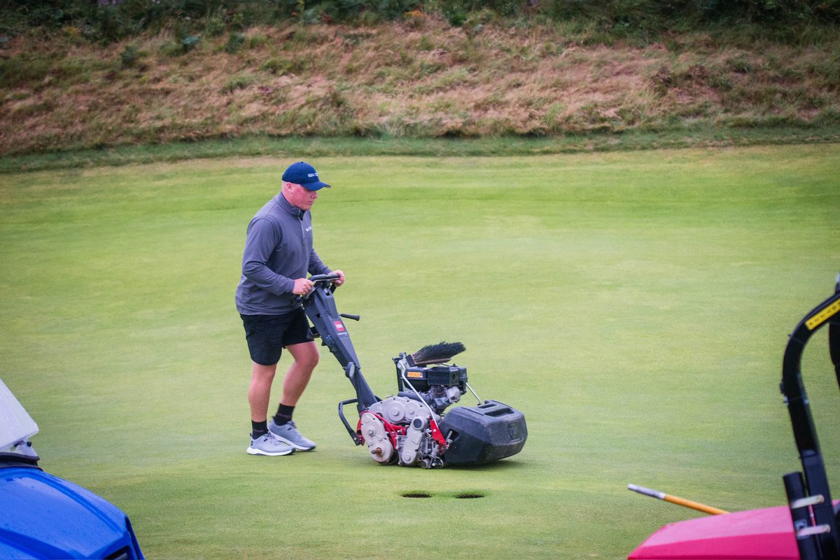 Bradley Taylor (@btbradley) on Twitter photo Now the dust has settled I look back on such a fantastic week at <a href="/Royal_Porthcawl/">Royal Porthcawl Golf Club</a> supporting <a href="/IanKinley/">Ian Kinley</a> for the <a href="/AIGWomensOpen/">AIG Women’s Open</a>⛳️
Lots learned, network expanded and memories made, won’t miss the 3.30 alarms though!
Huge thanks to <a href="/RandA/">The R&A</a> & <a href="/BIGGALtd/">British & International Golf Greenkeepers Assn.</a> for the opportunity 💪🏼 Now the dust has settled I look back on such a fantastic week at <a href="/Royal_Porthcawl/">Royal Porthcawl Golf Club</a> supporting <a href="/IanKinley/">Ian Kinley</a> for the <a href="/AIGWomensOpen/">AIG Women’s Open</a>⛳️
Lots learned, network expanded and memories made, won’t miss the 3.30 alarms though!
Huge thanks to <a href="/RandA/">The R&A</a> & <a href="/BIGGALtd/">British & International Golf Greenkeepers Assn.</a> for the opportunity 💪🏼