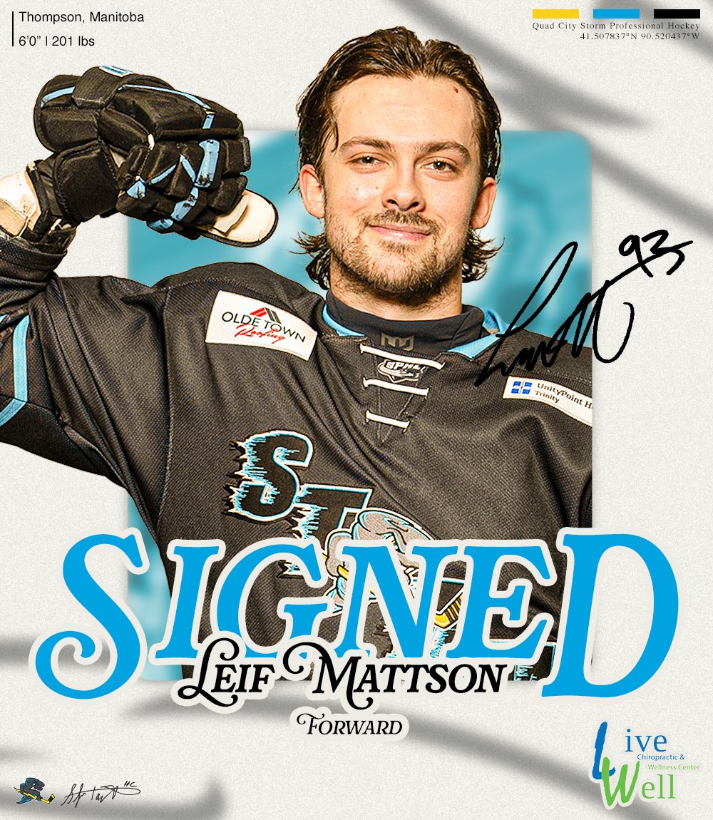 He's at the top of the Storm record book in goals and points but more importantly... He's BACK for the '25-'26 season🍁

📊 bit.ly/MattsonStats
🦴 bit.ly/LiveWellOffer

Welcome home, Leifer🤝

#TakeCover