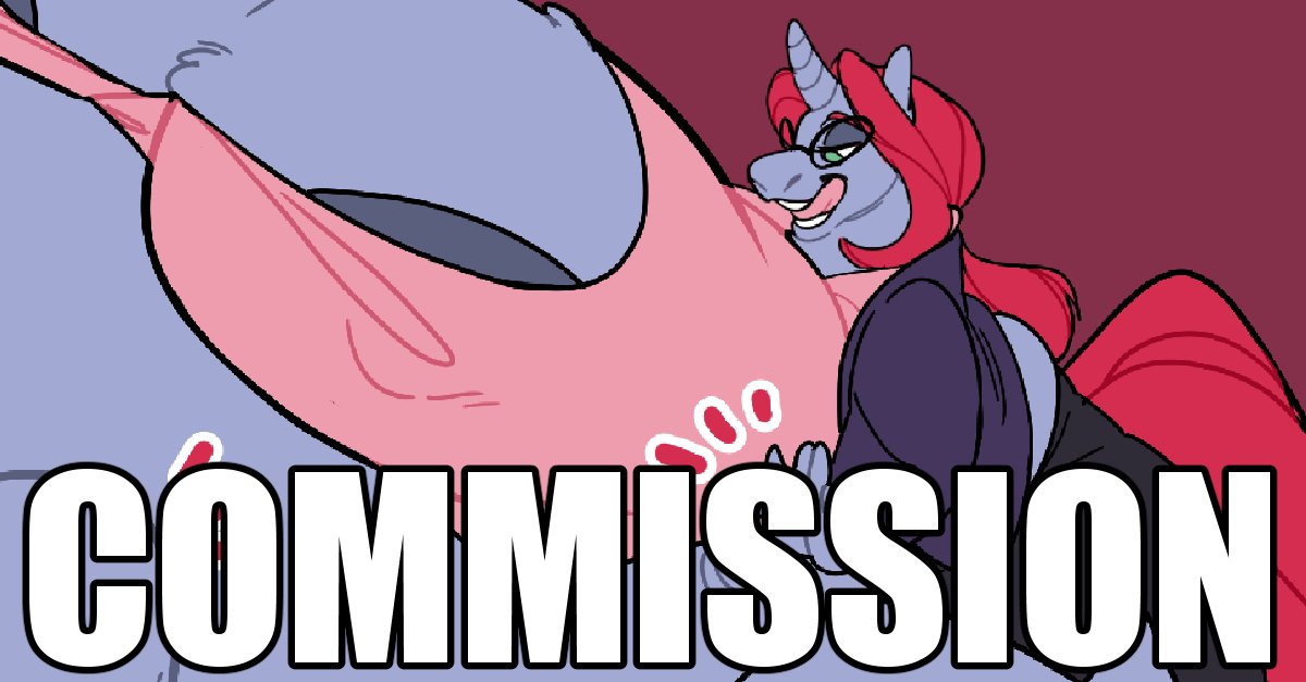 HEYO! NEW COMMISSIONS GOING UP EVERY MONDAY FOR ALL TIERS! Find my p-tron on my card~

#weightgain #stuffing #inflation #vore