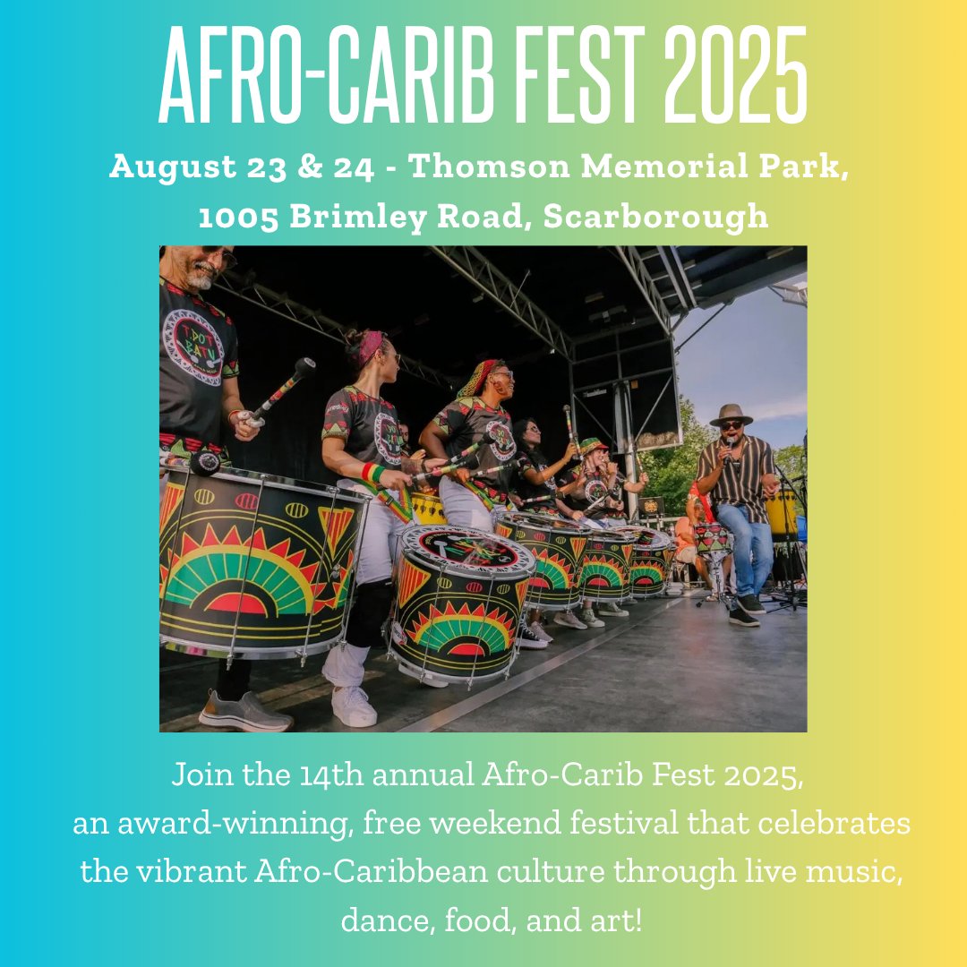 🌻There are so many exciting things happening this August in the city! Check out the full list of events and activities: ow.ly/9KWq50WA714 

Are you attending any exciting events this month? Let us know below👇🏽

#BBBST #MentoringMatters #Thingstodo #TorontoEvents