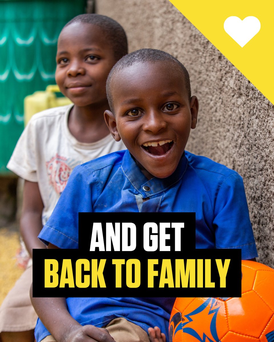 🌍 Sadly the world seems to be full of bad news right now 😔

😊 So why not take a moment to read an uplifting story about Carrol*, who we were able to get out of a Rwandan orphanage and #BackToFamily.💛

🔗 Just follow this link to see his story in full: hopeandhomes.org/blog/carrols-s…