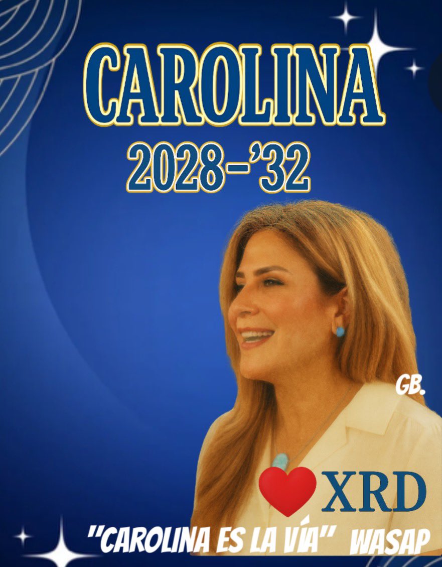 Gustavo Bonilla (@bonillagustavo) on Twitter photo La esperanza, el liderazgo y la capacidad tienen nombre propio: <a href="/CarolinaMejiaG/">CarolinaMejiaG</a>
Cada paso suyo inspira confianza, firmeza y compromiso con un mejor mañana.
El 2028 se ve más claro cuando ella está en el camino.
#CarolinaMejía #FuturoSeguro #RD2028
Buen provecho. La esperanza, el liderazgo y la capacidad tienen nombre propio: <a href="/CarolinaMejiaG/">CarolinaMejiaG</a>
Cada paso suyo inspira confianza, firmeza y compromiso con un mejor mañana.
El 2028 se ve más claro cuando ella está en el camino.
#CarolinaMejía #FuturoSeguro #RD2028
Buen provecho.