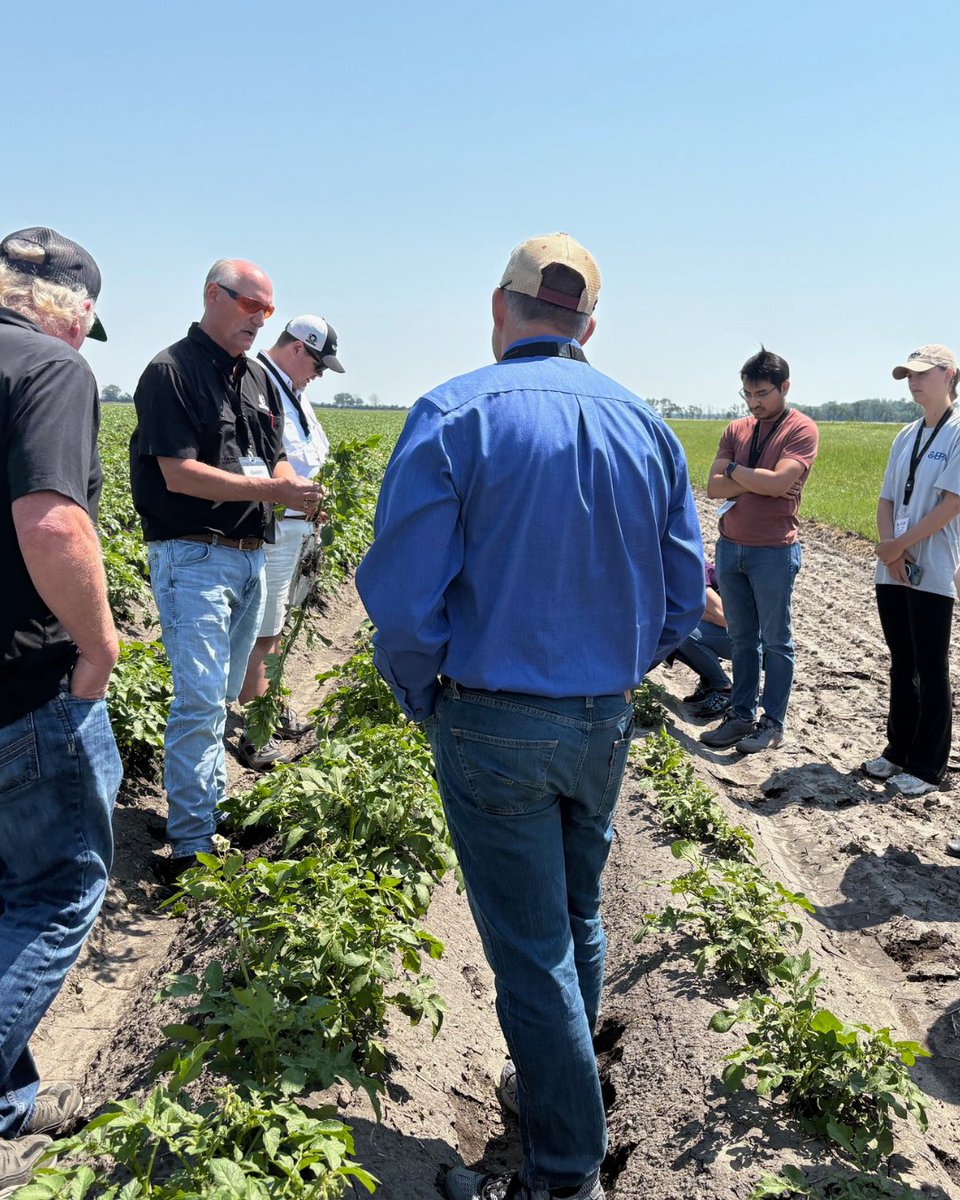 Strong partnerships start with listening and learning on the ground. 🌾Earlier this summer, EPA staff had the opportunity to join the North Dakota Grain Growers Association for their 31st annual E-Tour. The tour offered valuable insight into real-world farming challenges, cutting