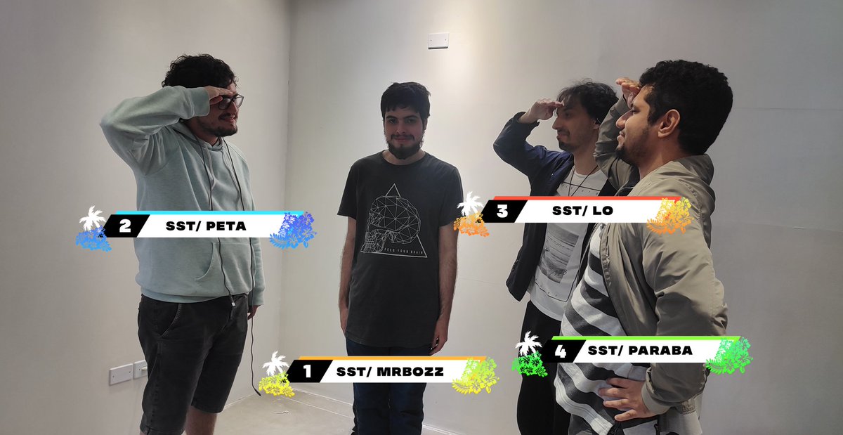 Finalizando com o side event, os nossos players dão adeus ao campeão MrBozz.

Segue o boneco sorteado para cada um:
<a href="/MrbozzSSB/">Mrbozz</a> - Sonic.
<a href="/Petasmash/">Sst | Wasco | Peta</a> - Duck Hunt Duo.
Lo - Piranha Plant.
<a href="/Parabasyl/">Paraba</a> - Zelda.