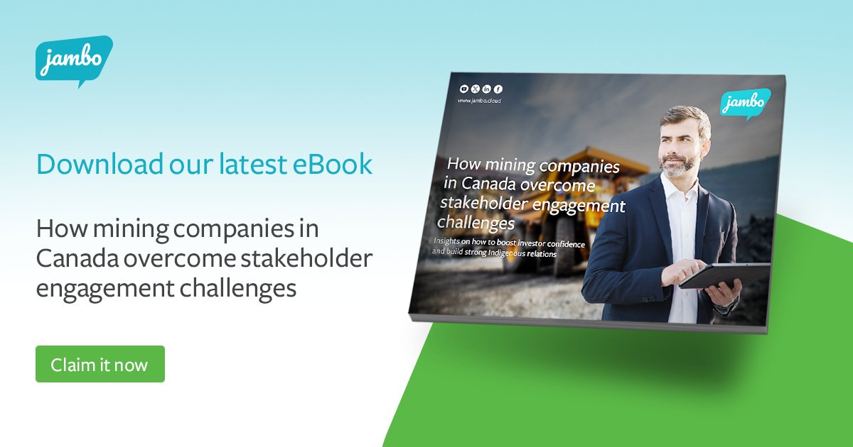 Free eBook 📘 Navigating stakeholder engagement in Canada’s mining sector has never been more complex.

Companies today face the challenge of building and sustaining meaningful relationships with Indigenous communities, staying current with evolving regulatory requirements, and