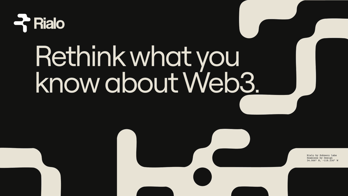If you think:

- Middleware is inevitable
- More add-ons = more flexibility
- Networks need to be neutral

Think again.

The first full stack network is here.

Rialo is here.