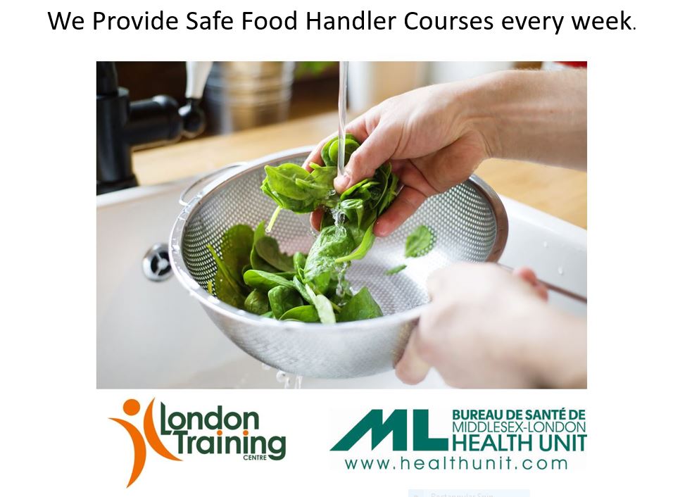 If you need Safe Food Handler training and certification but could use a study guide in a language other than English visit our website for guides in Arabic, French, Chinese, Punjabi &amp; Russian. We provide courses in partnership with <a href="/MLHealthUnit/">MLHealthUnit</a> londontraining.on.ca/safe_food_hand…