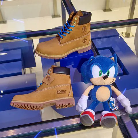 Sonic The Hedgehog x Timberland Japan Each collab product will be