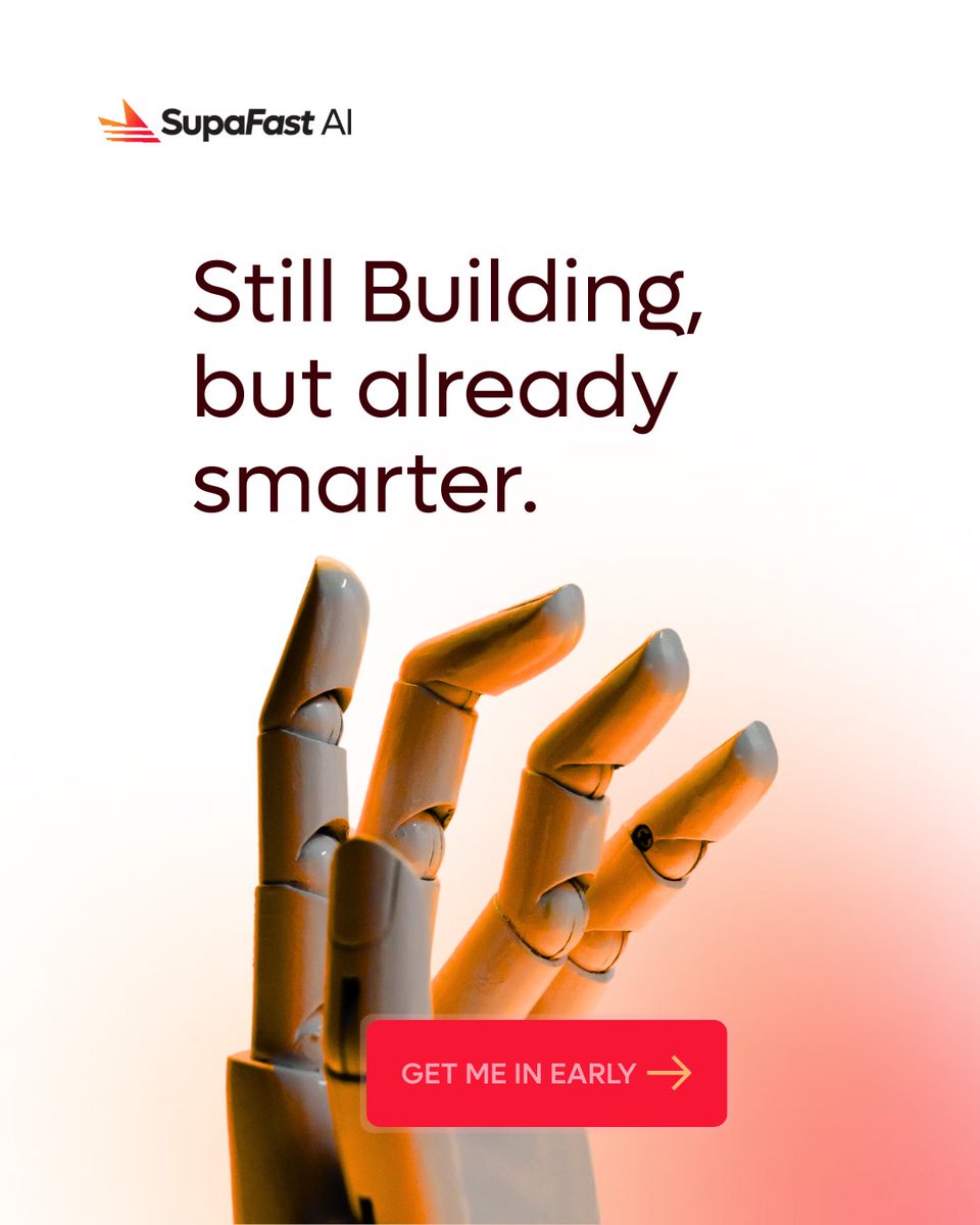 SupaFastAI's tweet photo. We’re here!
Still building, but already smarter.
SupaFast AI helps you track your competitors’ moves: without the guesswork, the hours of digging, or the missed opportunities.

Ready to stop playing catch up? https://t.co/4yDA8sswc7