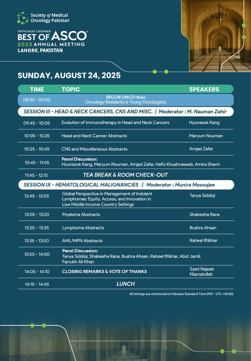 Society of Medical Oncology Pakistan tweet media