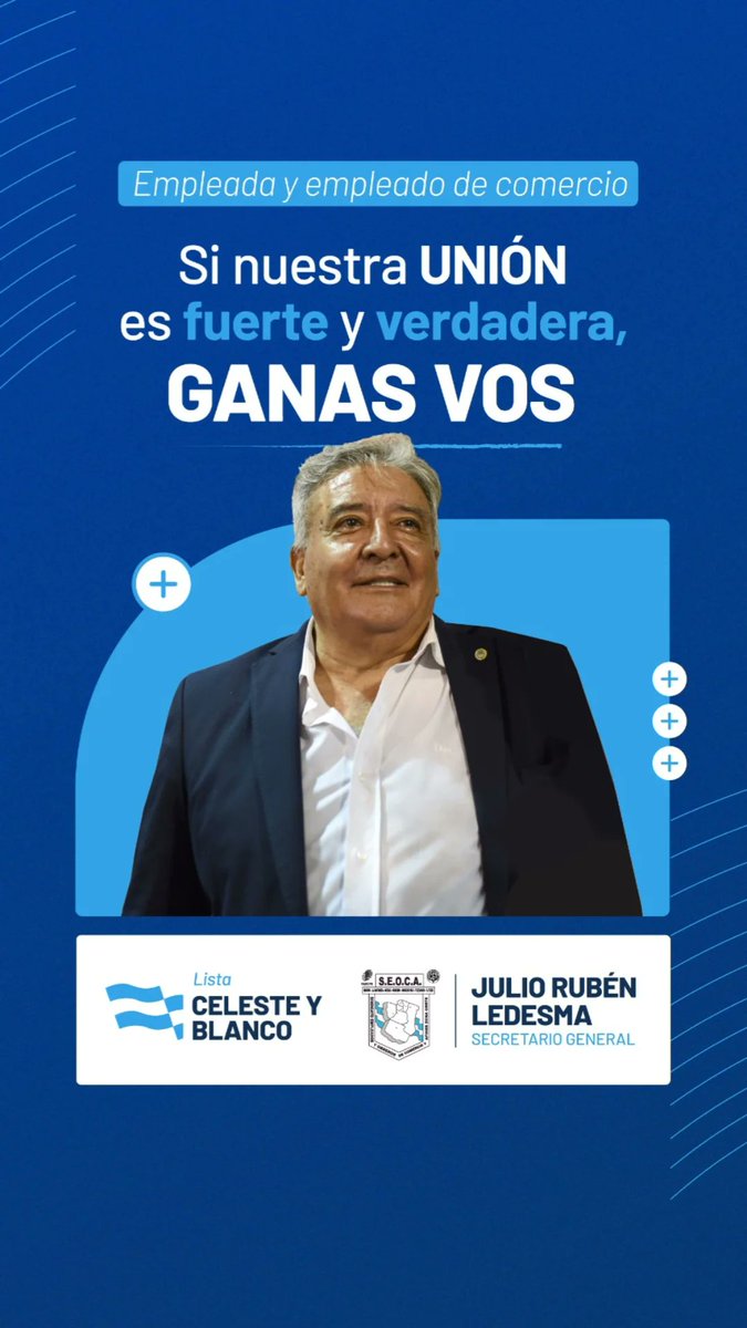 🔹  A pesar de que nos quieran dividir y dispersar, hemos demostrado como equipo, que gestionar con claridad y austeridad nos ha llevado a construir un sindicato de cara a las empleadas y empleados de comercio. 

🤝 Porque nuestra unión es fuerte y verdadera, ganamos todos!