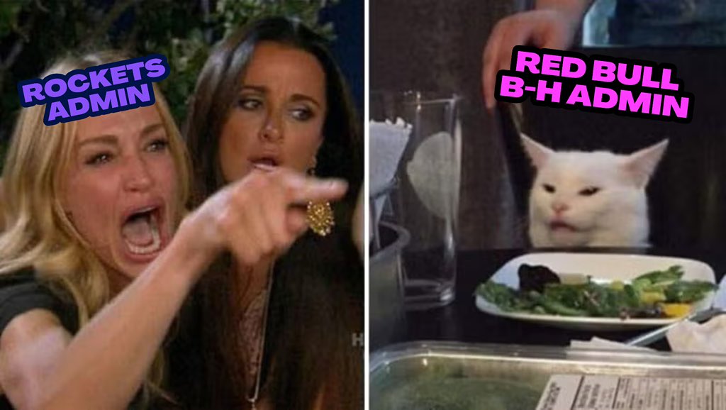 Rockets: “Let’s announce our biggest transfer ever on Tuesday, August 5!”

<a href="/RBH_ProCycling/">Red Bull – BORA – hansgrohe</a>: “Hold my Red Bull.”