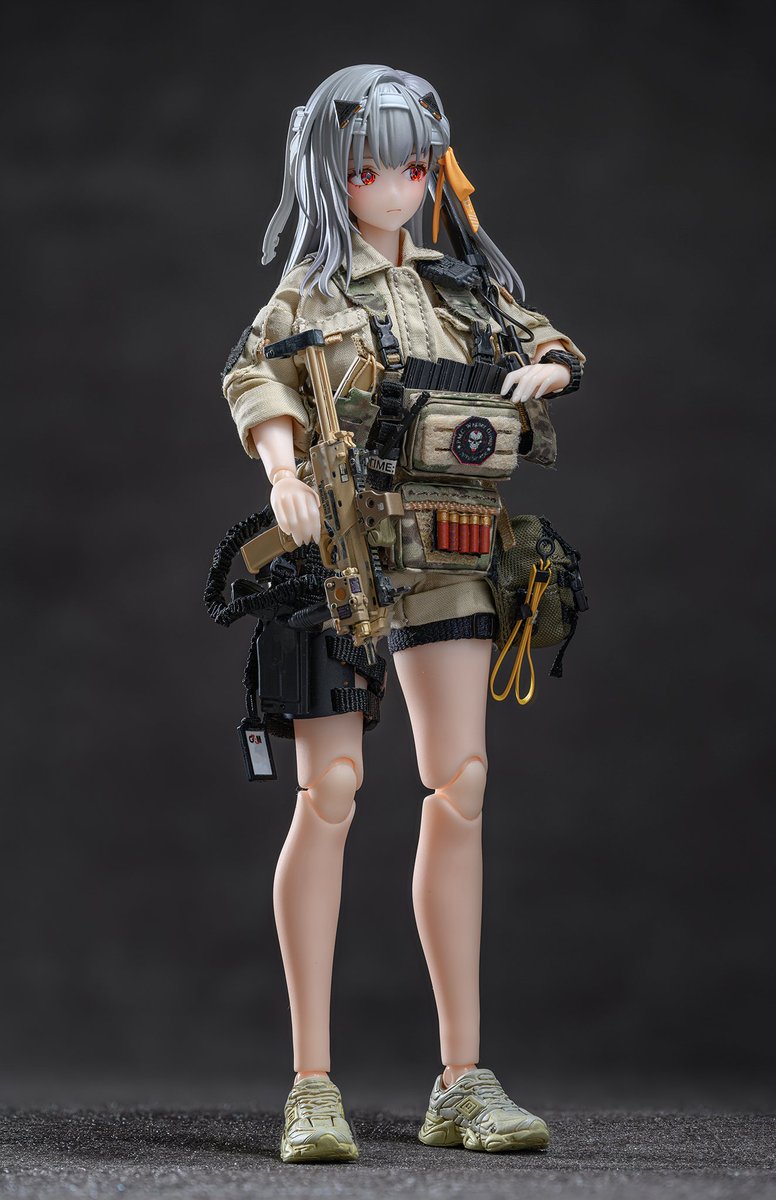 noarming's tweet photo. #深夜の小武器庫部 
#リトルアーモリー 
#リトルアーモリーを装備 
#NIKKE 

お題「サブマシンガン」 https://t.co/5O17wyfwDC
