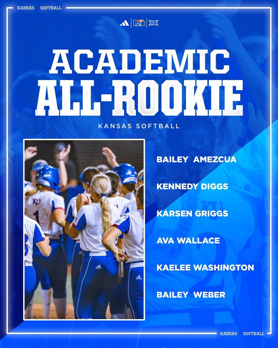 Stacking academic honors early 👏

#RockChalk