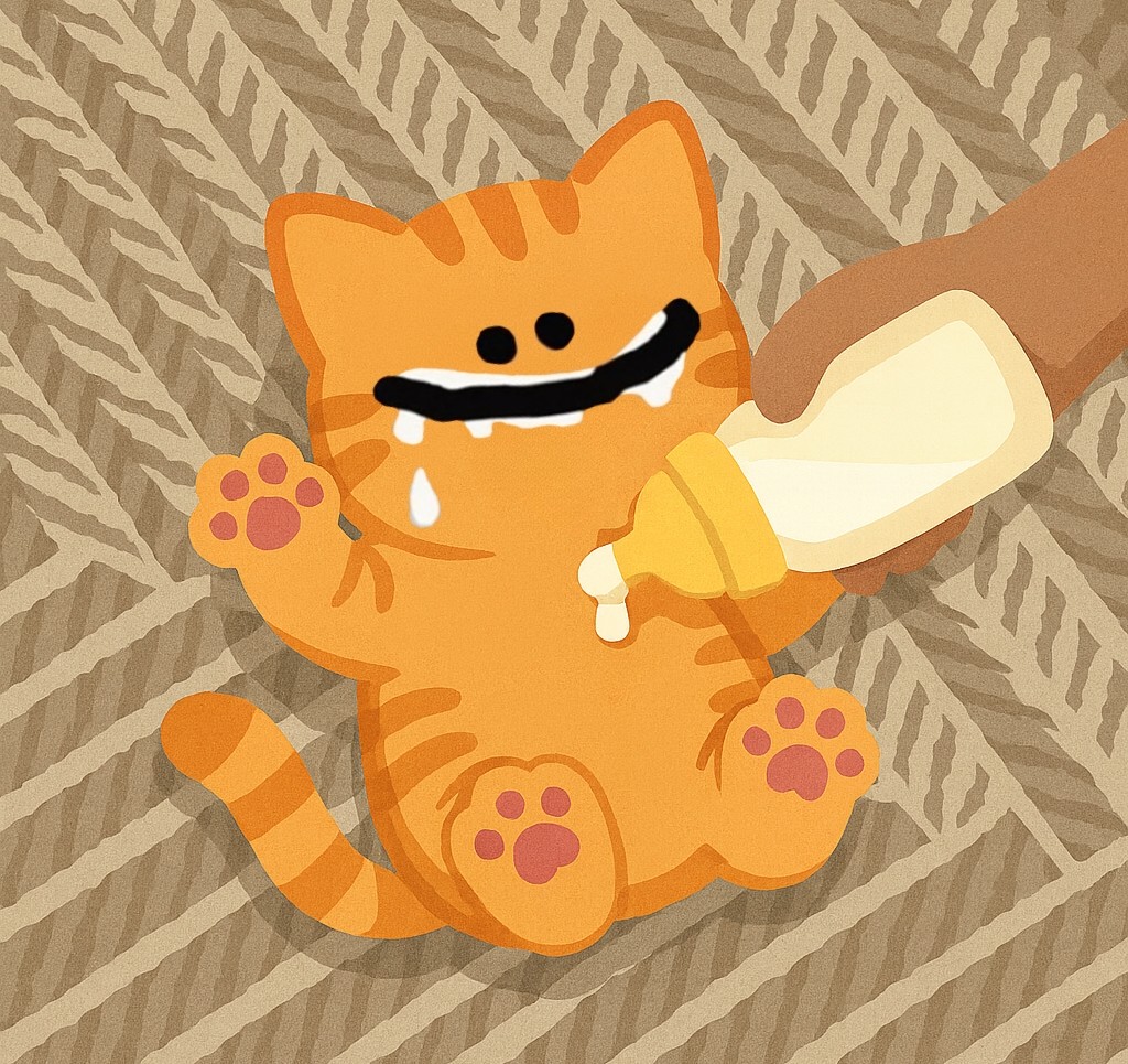 <a href="/PunchingCat/">Punch Cat</a> "I'm just a babehhh" 🌎☮️😹🧡