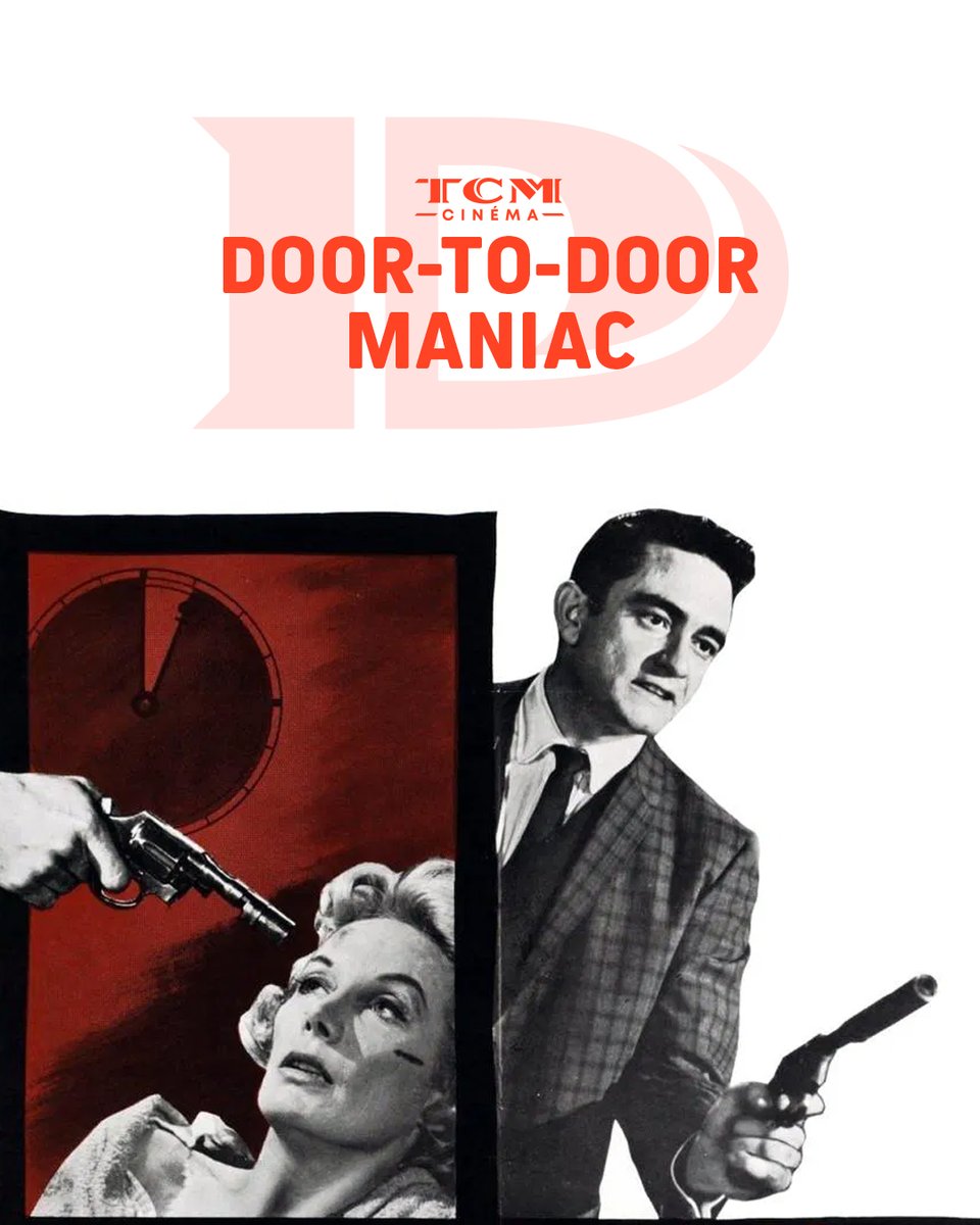 Rendez-vous avec le suspense sur #TCMCinéma ! 🖤

👉 Chaque jeudi à 20h50, retrouvez des chefs-d’œuvre inoubliables dans "Trésors du Film Noir". 

Cette semaine, place à "Door-To-Door Maniac". 🍿 Également disponible à la demande.

#Cinéma #Film #FilmNoir #Policier #Action