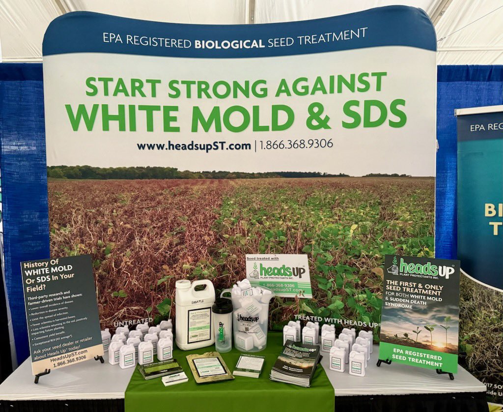 HeadsUpST's tweet photo. Time to start scouting for soybean disease - stop by our booth at MN Farmfest and we can show you exactly what to look for! Booth 4507 https://t.co/5OCgCKErmG