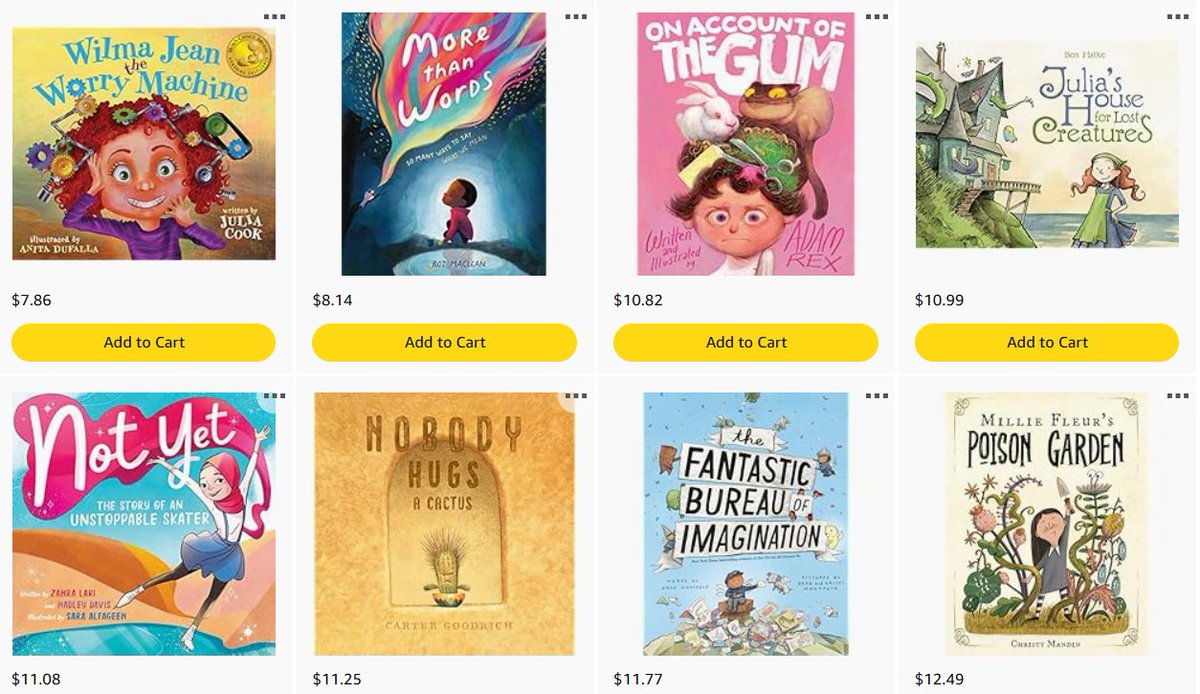 Help me #clearthelist for 12 incredible books to bring reading to life in my 3rd grade classroom! These titles will spark curiosity, build empathy, and make learning magical for my students. RTs &amp; support from #teachers &amp; #reading lovers mean the world! amazon.com/hz/wishlist/ls…