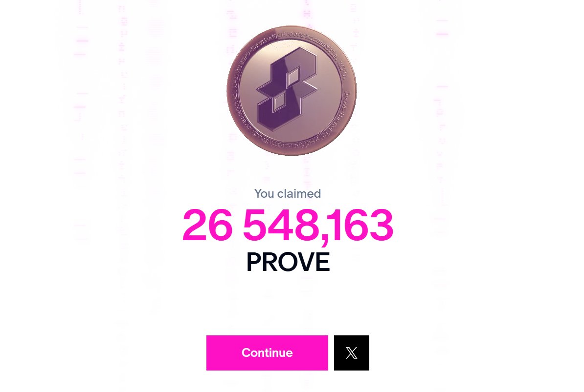 SUCCINCT MAINNET IS LIVE!

Claim your PROVE: claim.succinct.foundation
Stake your PROVE: staking.succinct.xyz