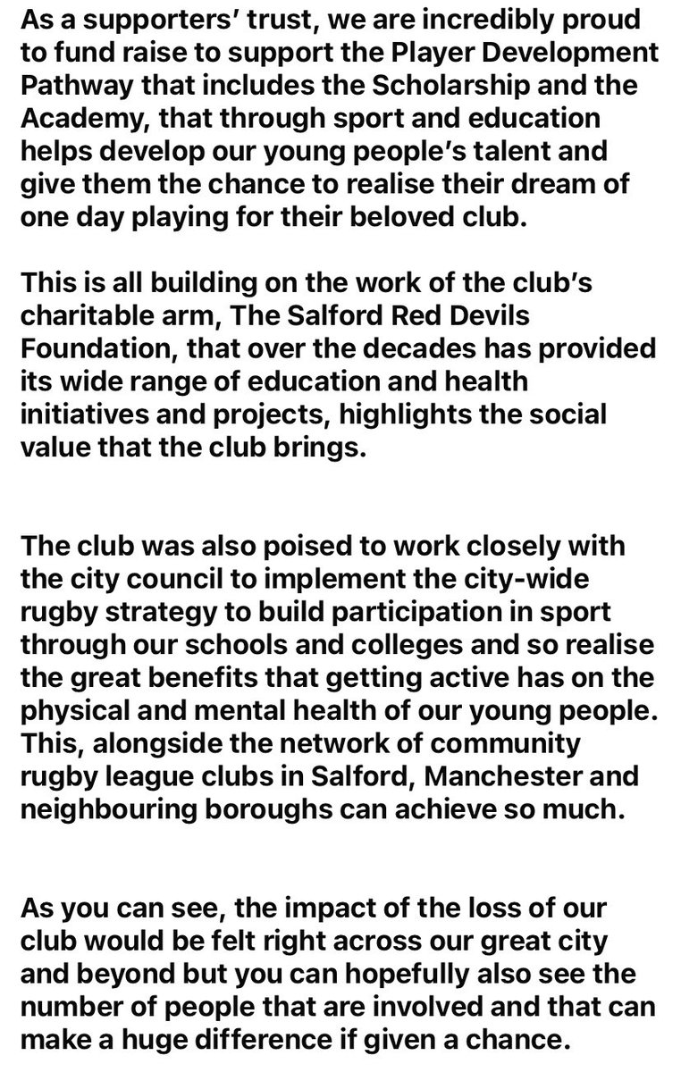 shirley bradshaw ♥️👹 (@fireyred49) on Twitter photo Letter to MP’s Lisa Nandy sec culture, media Sport & Lindsay Hoyle speaker + local MP’s & councillors in support of <a href="/SalfordDevils/">Salford Red Devils 👹</a> Letter to MP’s Lisa Nandy sec culture, media Sport & Lindsay Hoyle speaker + local MP’s & councillors in support of <a href="/SalfordDevils/">Salford Red Devils 👹</a>