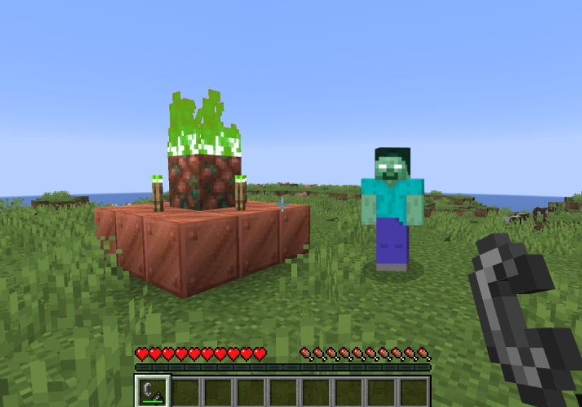 crazy that the Minecraft snapshot added oxidized Herobrine